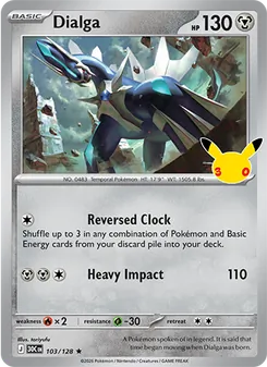 Dialga, 30th Celebration #103/128