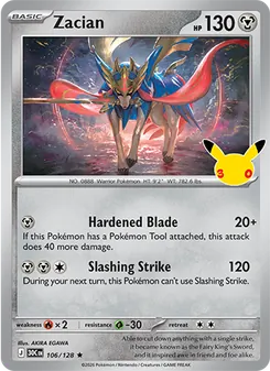 Zacian, 30th Celebration #106/128