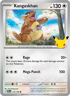 Kangaskhan, 30th Celebration #114/128