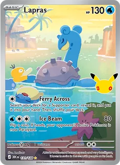 Lapras, 30th Celebration #131/128