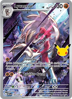 Lycanroc, 30th Celebration #138/128