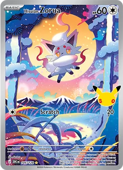 Hisuian Zorua, 30th Celebration #145/128