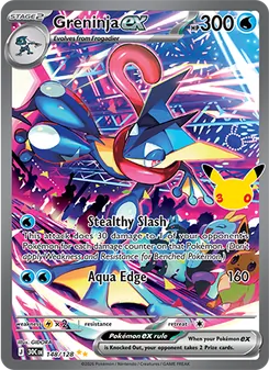 Greninja ex, 30th Celebration #148/128
