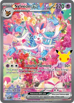 Sylveon ex, 30th Celebration #153/128