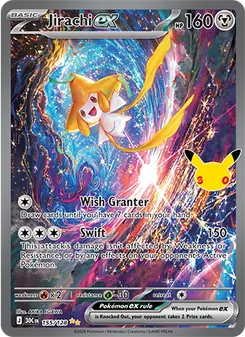 Jirachi ex, 30th Celebration #155/128