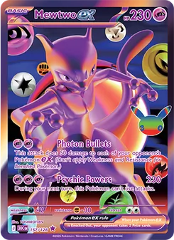 Mewtwo ex, 30th Celebration #157/128