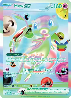 Mew ex, 30th Celebration #158/128