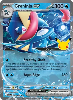 Greninja ex, 30th Celebration #21/128
