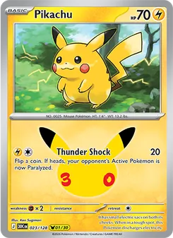 Pikachu, 30th Celebration #23/128