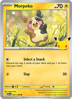 Morpeko, 30th Celebration #61/128