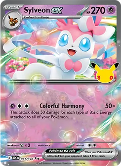Sylveon ex, 30th Celebration #71/128
