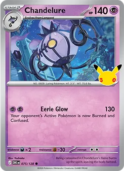 Chandelure, 30th Celebration #75/128