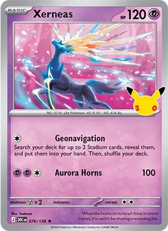 Xerneas, 30th Celebration #76/128