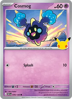 Cosmog, 30th Celebration #78/128