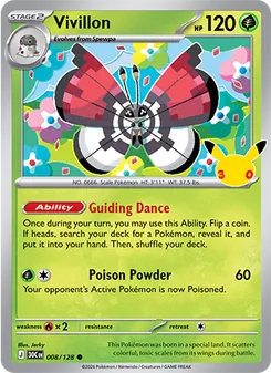 Vivillon, 30th Celebration #8/128