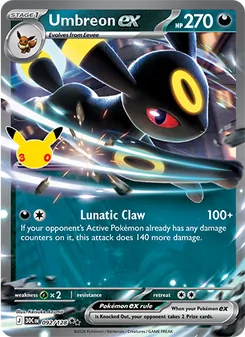Umbreon ex, 30th Celebration #92/128