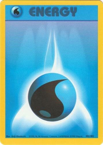 Water Energy, Base Set #102