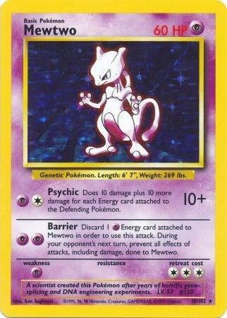 Mewtwo, Base Set #10
