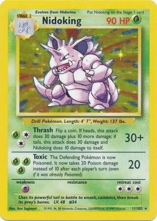 Nidoking, Base Set #11
