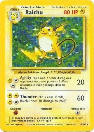 Raichu, Base Set #14