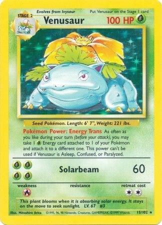 Venusaur, Base Set #15