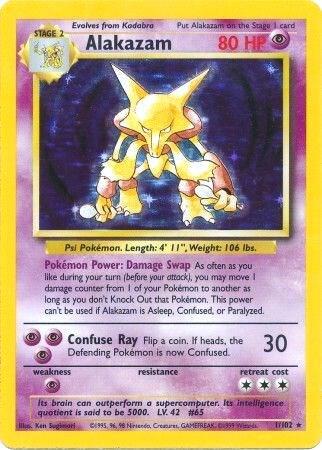 Alakazam, Base Set #1