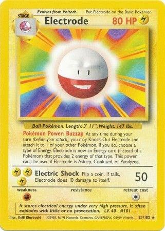 Electrode, Base Set #21