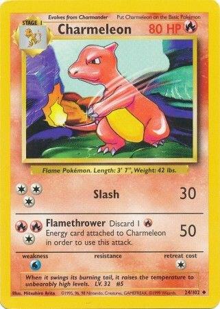 Charmeleon, Base Set #24