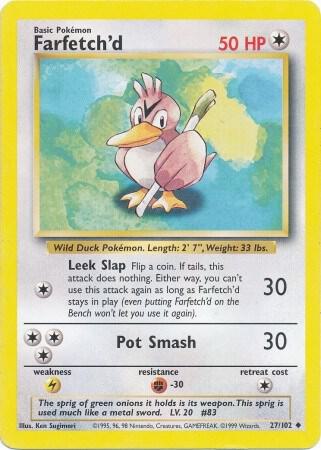 Farfetch'd, Base Set #27