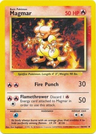 Magmar, Base Set #36