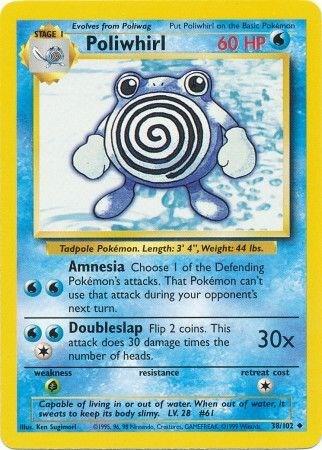 Poliwhirl, Base Set #38