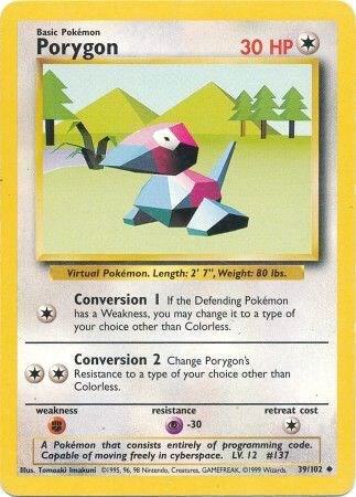 Porygon, Base Set #39