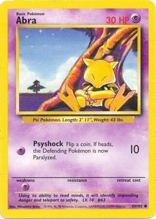Abra, Base Set #43