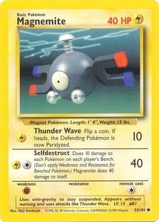 Magnemite, Base Set #53