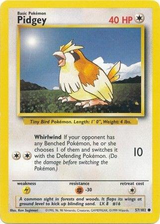 Pidgey, Base Set #57
