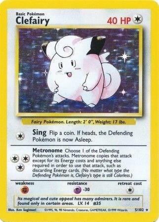 Clefairy, Base Set #5