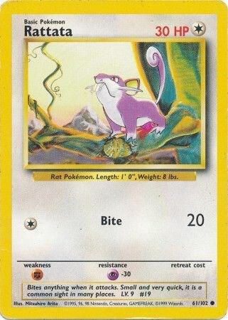 Rattata, Base Set #61