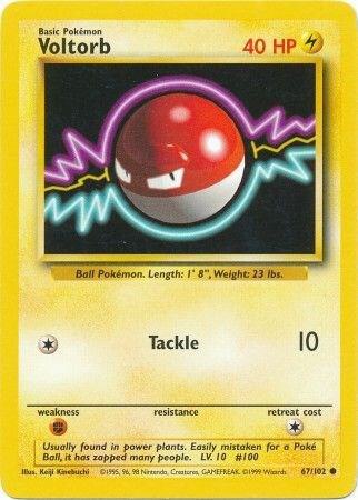 Voltorb, Base Set #67