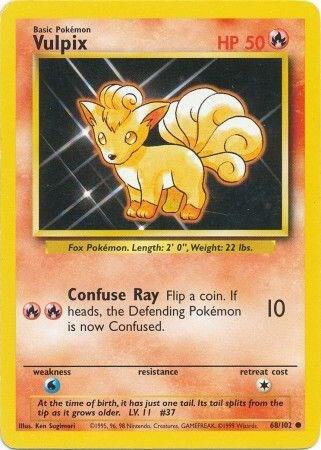Vulpix, Base Set #68
