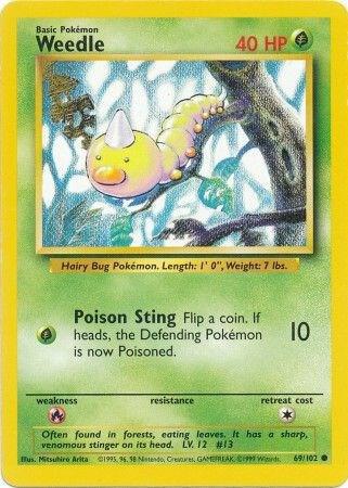 Weedle, Base Set #69