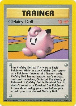 Clefairy Doll, Base Set #70