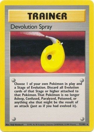 Devolution Spray, Base Set #72