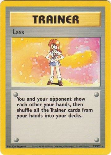 Lass, Base Set #75