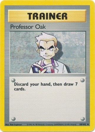 Professor Oak, Base Set #88