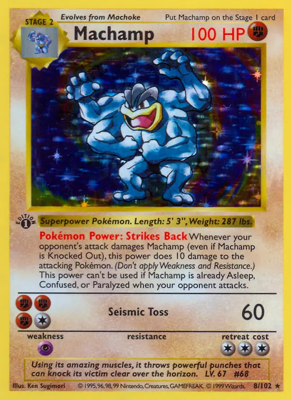 Machamp, Base Set #8