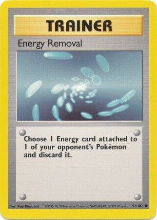 Energy Removal, Base Set #92