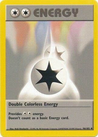 Double Colorless Energy, Base Set #96