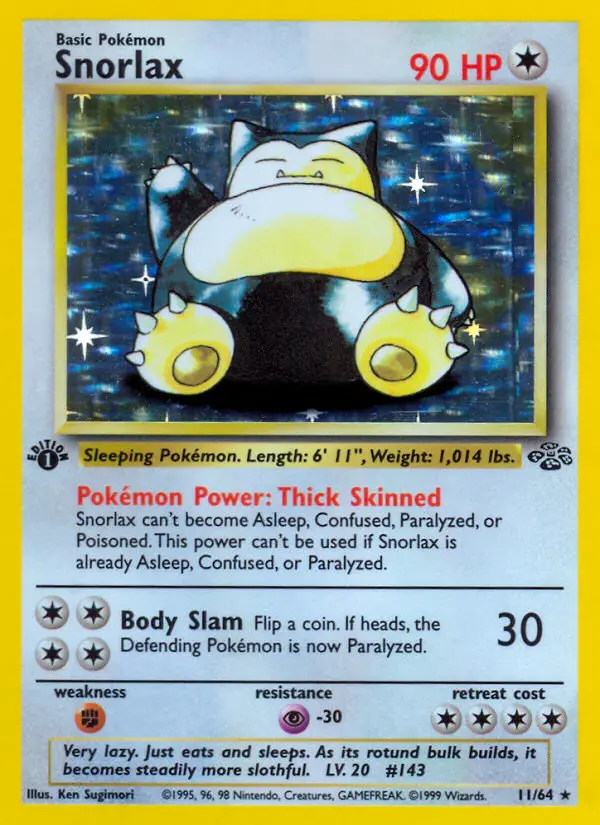 Snorlax, Jungle #11