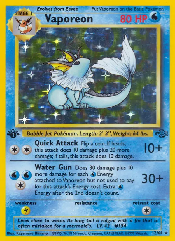 Vaporeon, Jungle #12