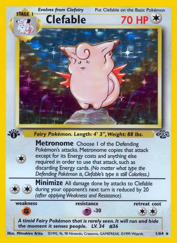 Clefable, Jungle #1